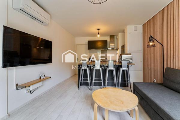 APPARTEMENT T2 MEUBLÉ - EXPLOITÉ TOUTE L'ANNÉE EN MEUBLÉ DE TOURISME !