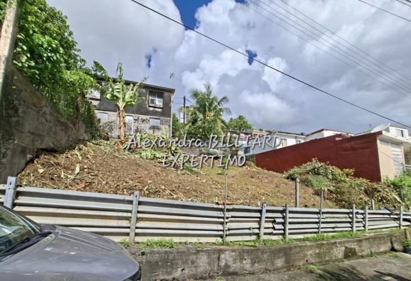 Fort-de-France (97200) Terrain nu 170m² - Renéville/Morne Calebasse - FORT DE FRANCE