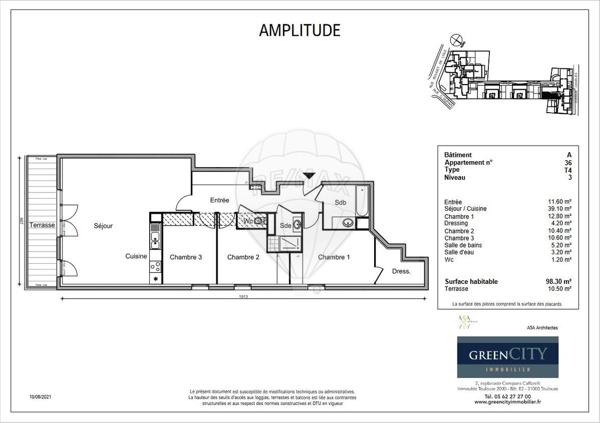 Appartement  en vente - Val-d'Oise - 95