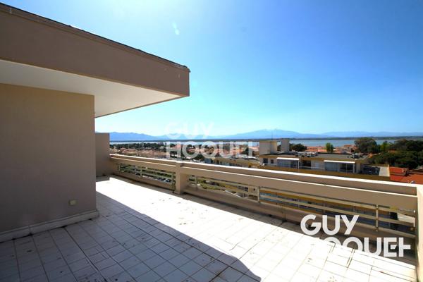 RARE - DERNIER ETAGE ROOFTOP - 30 m² de terrasse VUE MER ET MONTAGNE