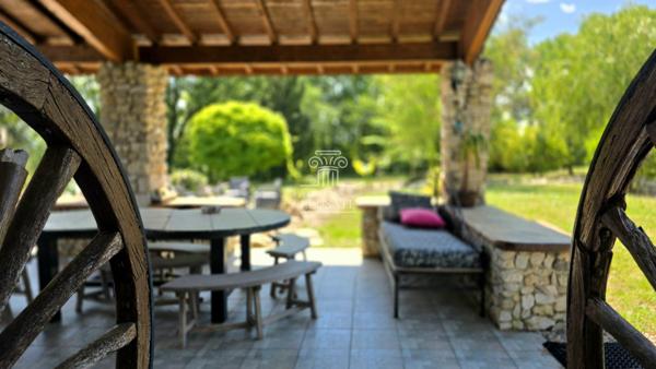 Lavardac (47230) MAISON T5 - 147M² EN CAMPAGNE AVEC TERRAIN D'1HA ET PISCINE / PROCHE LAVARDAC