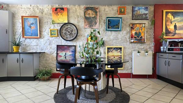 Lavardac (47230) MAISON T5 - 147M² EN CAMPAGNE AVEC TERRAIN D'1HA ET PISCINE / PROCHE LAVARDAC