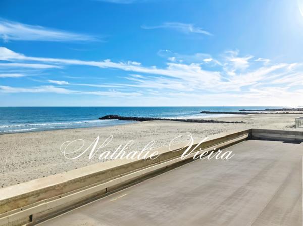 Palavas-les-Flots (34250) Appartement T4 / T5 d’exception face à la mer — 120 m² d’élégance et de lumière