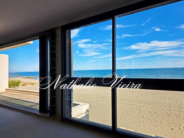 Palavas-les-Flots (34250) Appartement T4 / T5 d’exception face à la mer — 120 m² d’élégance et de lumière