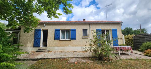 Maison de plain-pied avec grand terrain à quelques minutes de Bergerac !