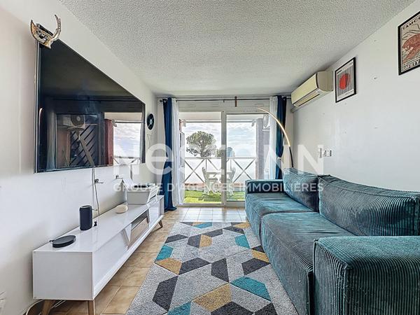 A VENDRE - THEOULE-SUR-MER - 2P - VUE MER - PARKING