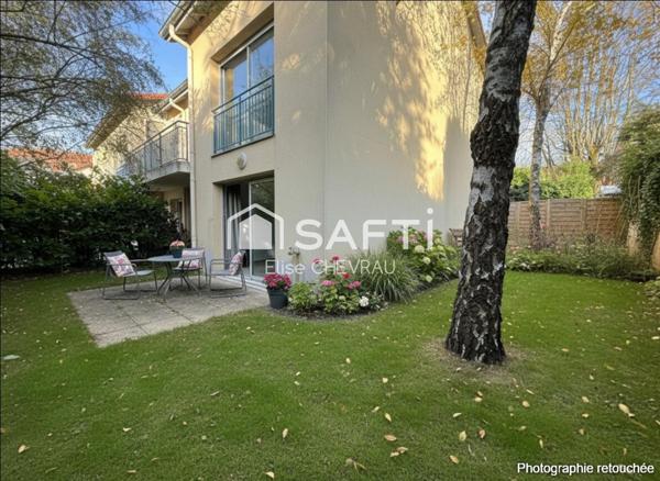 T3 plein coeur de Charnay avec jardin et terrasse