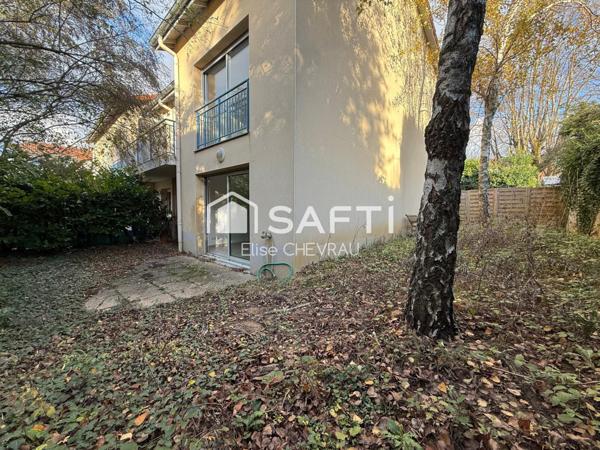 T3 plein coeur de Charnay avec jardin et terrasse