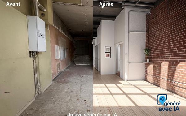 Appartement à vendre    3 pièces • 55 m2 Lyon 9