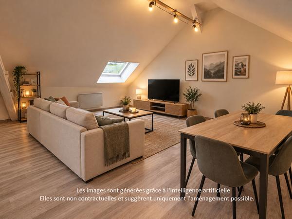 GRAND APPARTEMENT TYPE STUDIO CAUDRY , Caudry