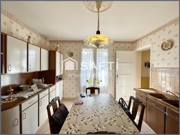 Maison à rafraîchir dans quartier calme