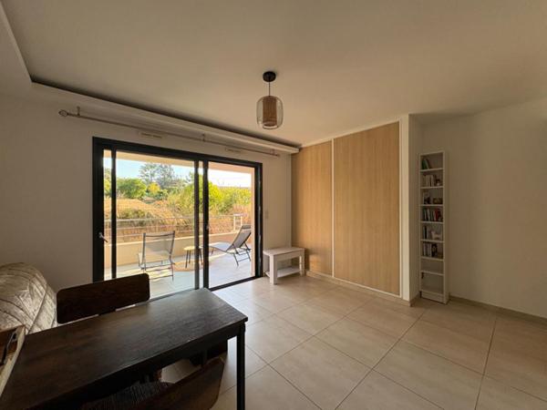 AGREABLE T1 AVEC GRANDE TERRASSE AU MILELLI