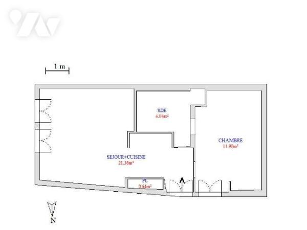 COUP DE COEUR - T2 ATYPIQUE AVEC TERRASSE A L'ENTREE DU PANIER.

À deux pas du Vieux-Port de ...