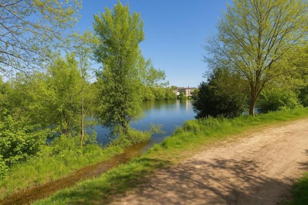 Maison de charme 5 pièces – Vue exceptionnelle sur le Lot – Clairac