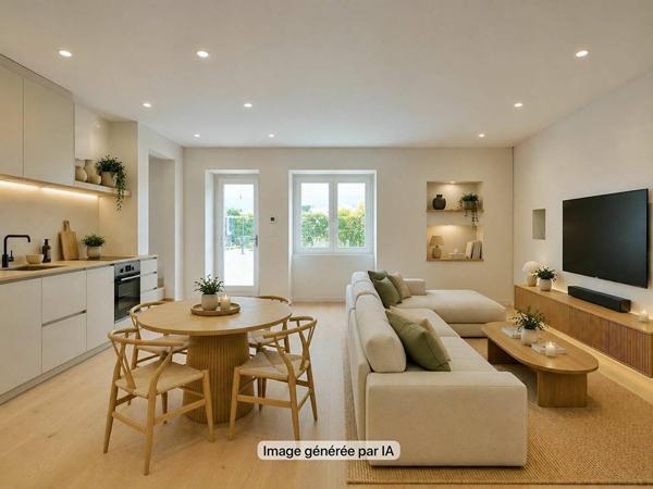 Appartement 2 pièce(s) - Rénovation complète - 54 m2 - Jacob-Bellecombette