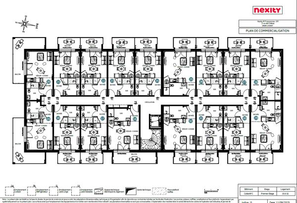 PROGRAMME NEUF LIVRAISON  4T2027 Appartement T1 a Luisant 28