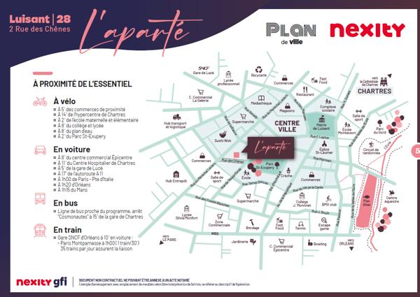 PROGRAMME NEUF LIVRAISON  4T2027 Appartement T1 a Luisant 28