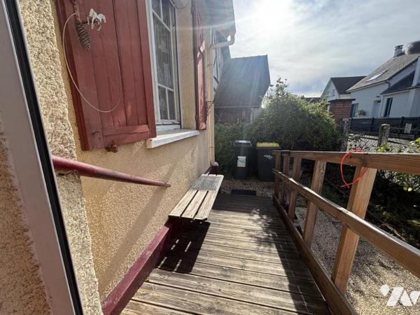 Pont de l'Arche, plain-pied deux chambres