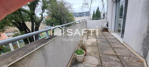 MONTPELLIER Centre T3 avec terrasse et garage