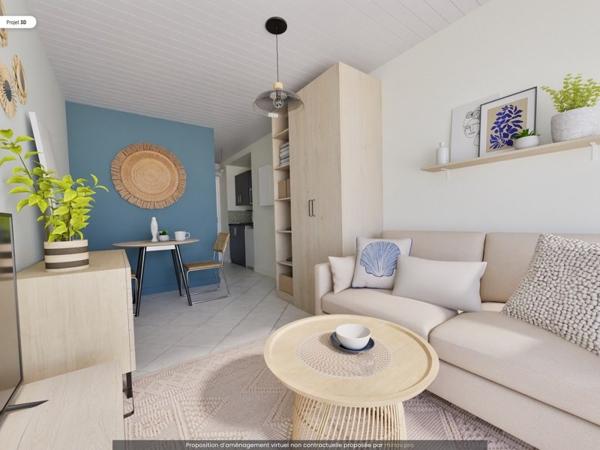 Appartement à vendre |  Balaruc-les-Bains |  1 pièce | 18 m²