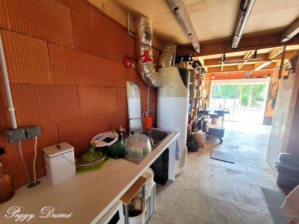 Maison à vendre 5 pièces MONCOUTANT (79) - Maison plain-pied 100 m2 habitables + Pièce attenante de 29 m2