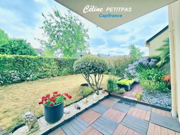Appartement T3 proche du centre de St Thurial – 69m² habitable – jardin 63m²
