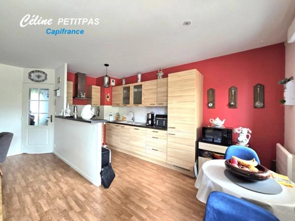 Appartement T3 proche du centre de St Thurial – 69m² habitable – jardin 63m²