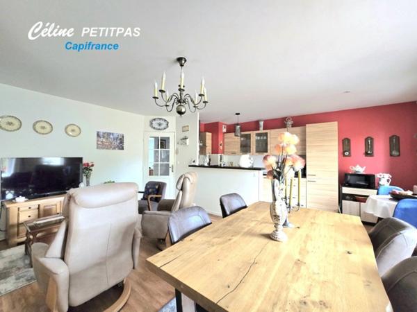 Appartement T3 proche du centre de St Thurial – 69m² habitable – jardin 63m²