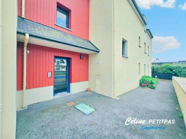 Appartement T3 proche du centre de St Thurial – 69m² habitable – jardin 63m²
