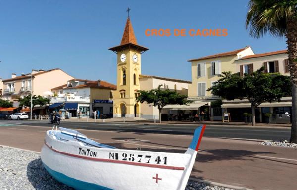 Plage et calme CROS DE CAGNES