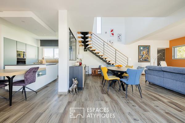 Une villa contemporaine où la lumière est reine