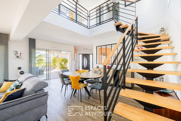 Une villa contemporaine où la lumière est reine