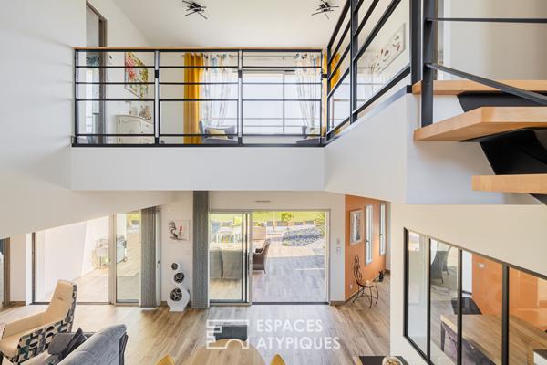 Une villa contemporaine où la lumière est reine