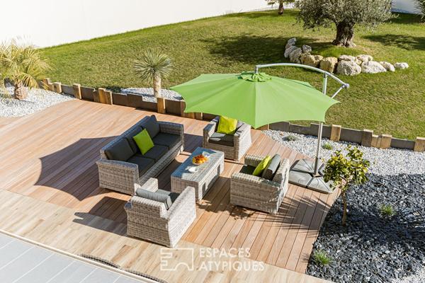 Une villa contemporaine où la lumière est reine