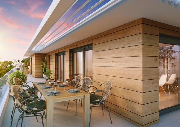 À VENDRE – ATTIQUE DE 120,50 m² AVEC TERRASSE DE 69,70 m² THONON LES BAINS (74)