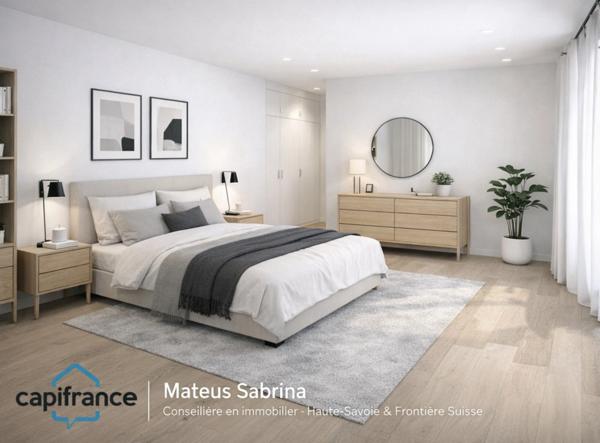 À VENDRE – ATTIQUE DE 120,50 m² AVEC TERRASSE DE 69,70 m² THONON LES BAINS (74)