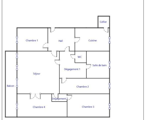 Lumineux & Traversant : Appartement 5 pièces de Standing - Mâcon Centre/Gare