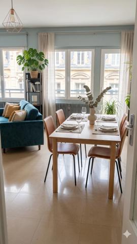 Lumineux & Traversant : Appartement 5 pièces de Standing - Mâcon Centre/Gare