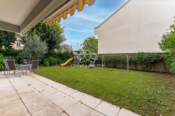 Appartement familial avec grand jardin