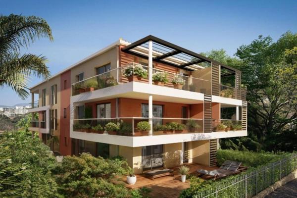 Spacieux appartement 3 chambres de 82m2 avec grande terrasse et jardin.