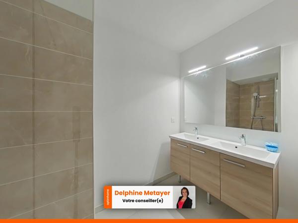 Spacieux appartement 3 chambres de 82m2 avec grande terrasse et jardin.