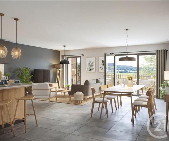 Appartement F3 à vendre  5 pièces - 107,24 m2 TOUILLON ET LOUTELET - 25