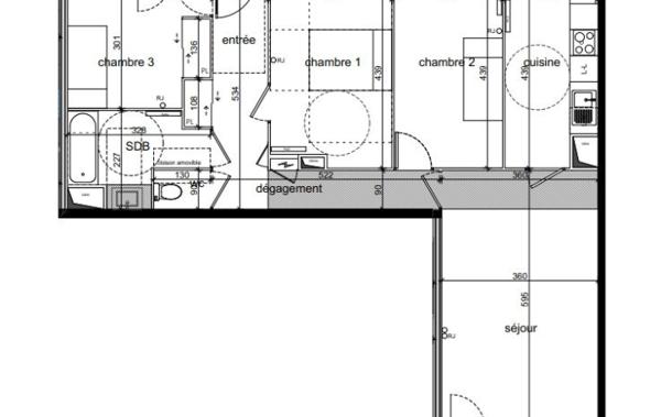 Vente Appartement P4 4P 80m2 - 10m2 balcon - 1 PK neuf Vitry-sur-seine   