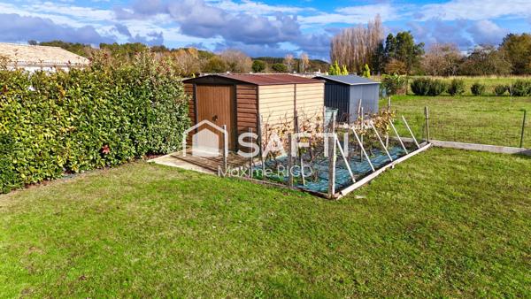 Maison 5 pièces 126m² plain-pied avec garage