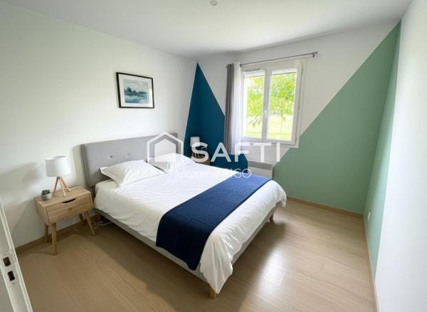 Maison 5 pièces 126m² plain-pied avec garage