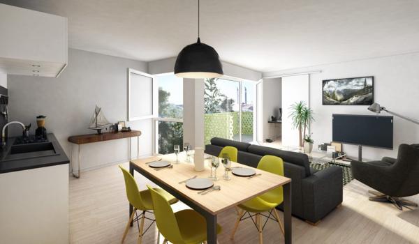 Appartement T2 Livré et Neuf 