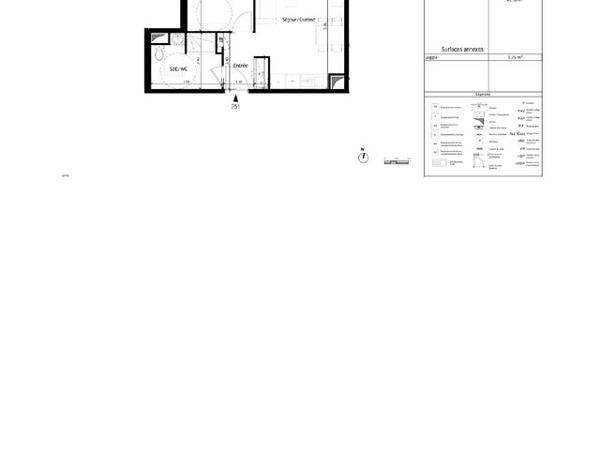 Location Appartement 2 pièces 42.3 m² - 1 MAIL FRANCOISE MARAL Tours 37200