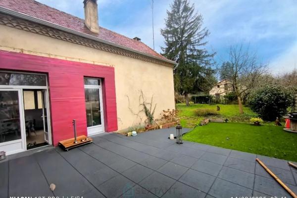 A l'Est de BERGERAC, SPACIEUSE MAISON PROCHE RIVIERE DORDOGNE