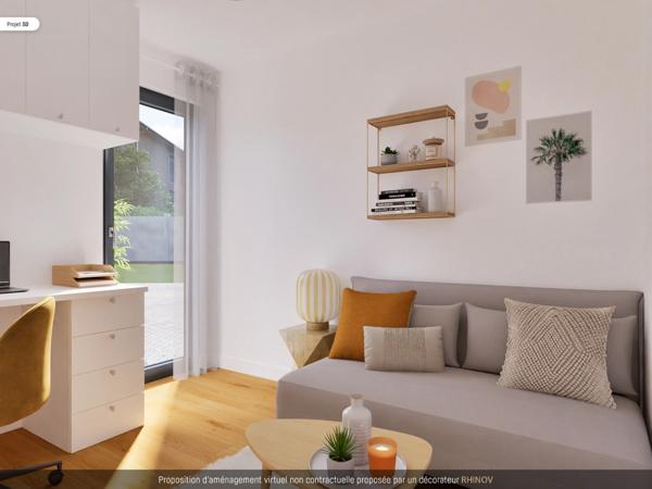 St-Just-St-Rambert, maison d'architecte 147 m², 4 chambres, garage double sur terrain de 985 m²