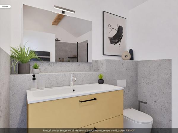 St-Just-St-Rambert, maison d'architecte 147 m², 4 chambres, garage double sur terrain de 985 m²